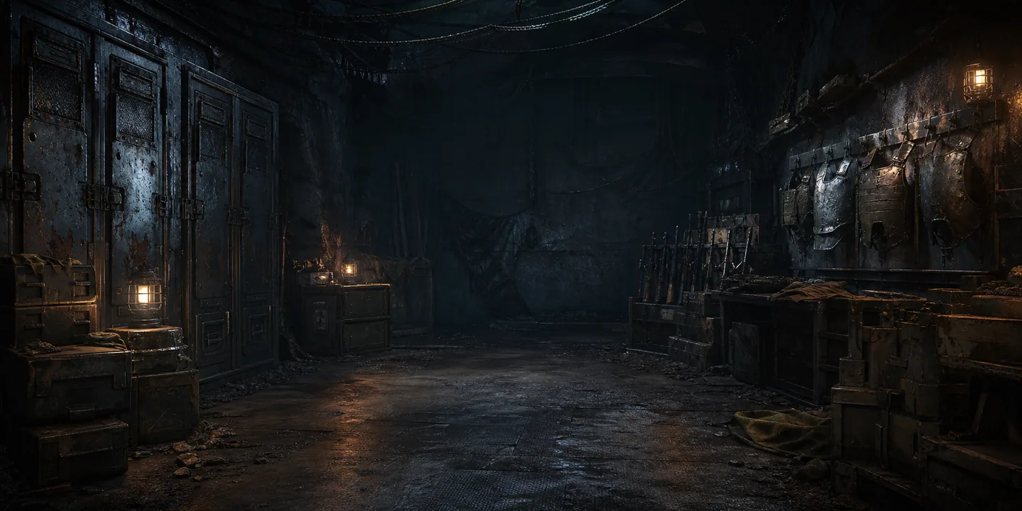 The shelter between expeditions